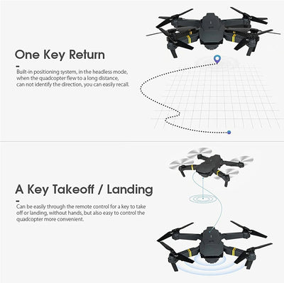 Dual Camera Foldable Drone
