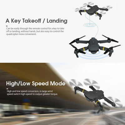 Dual Camera Foldable Drone